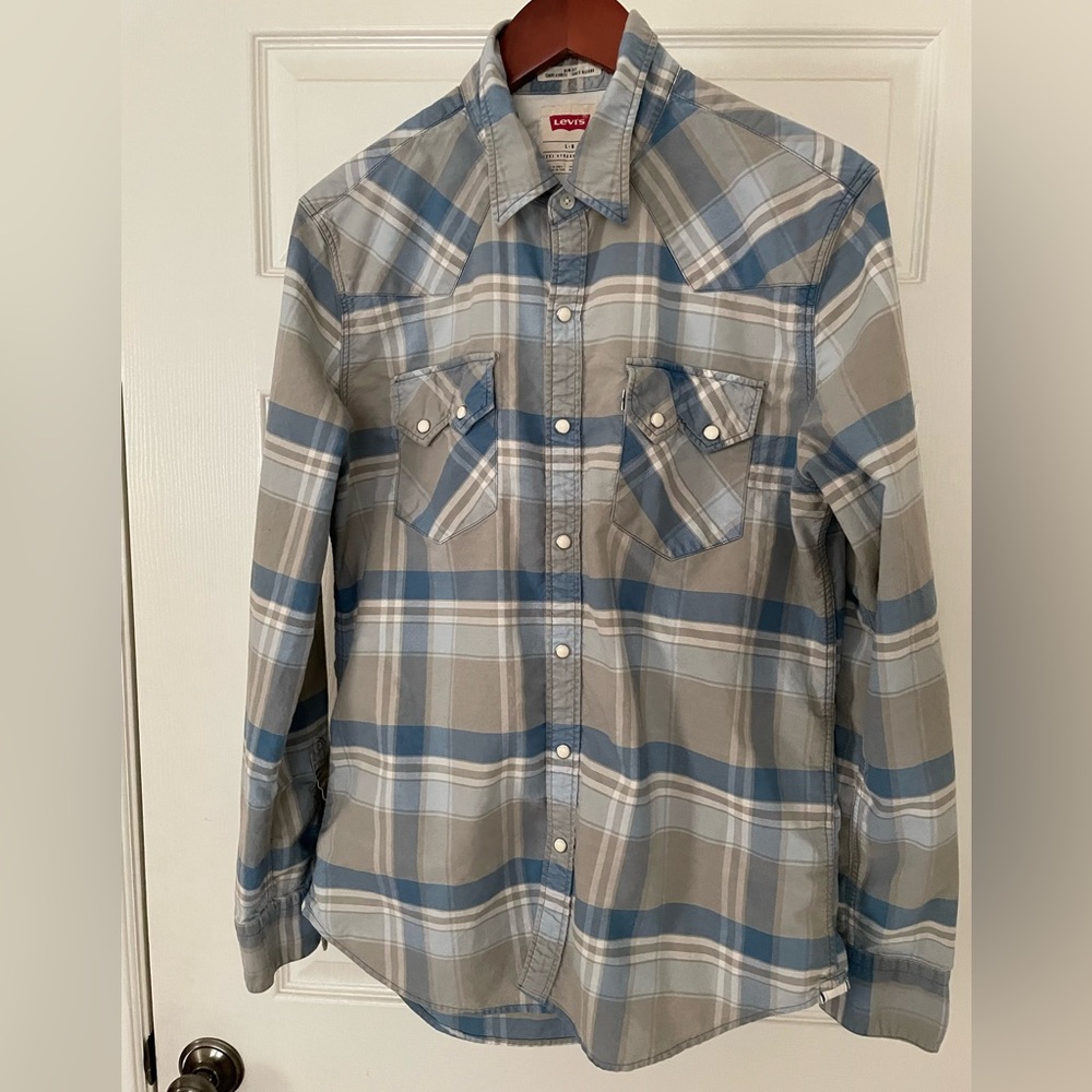 Levi’s western style button down shirt